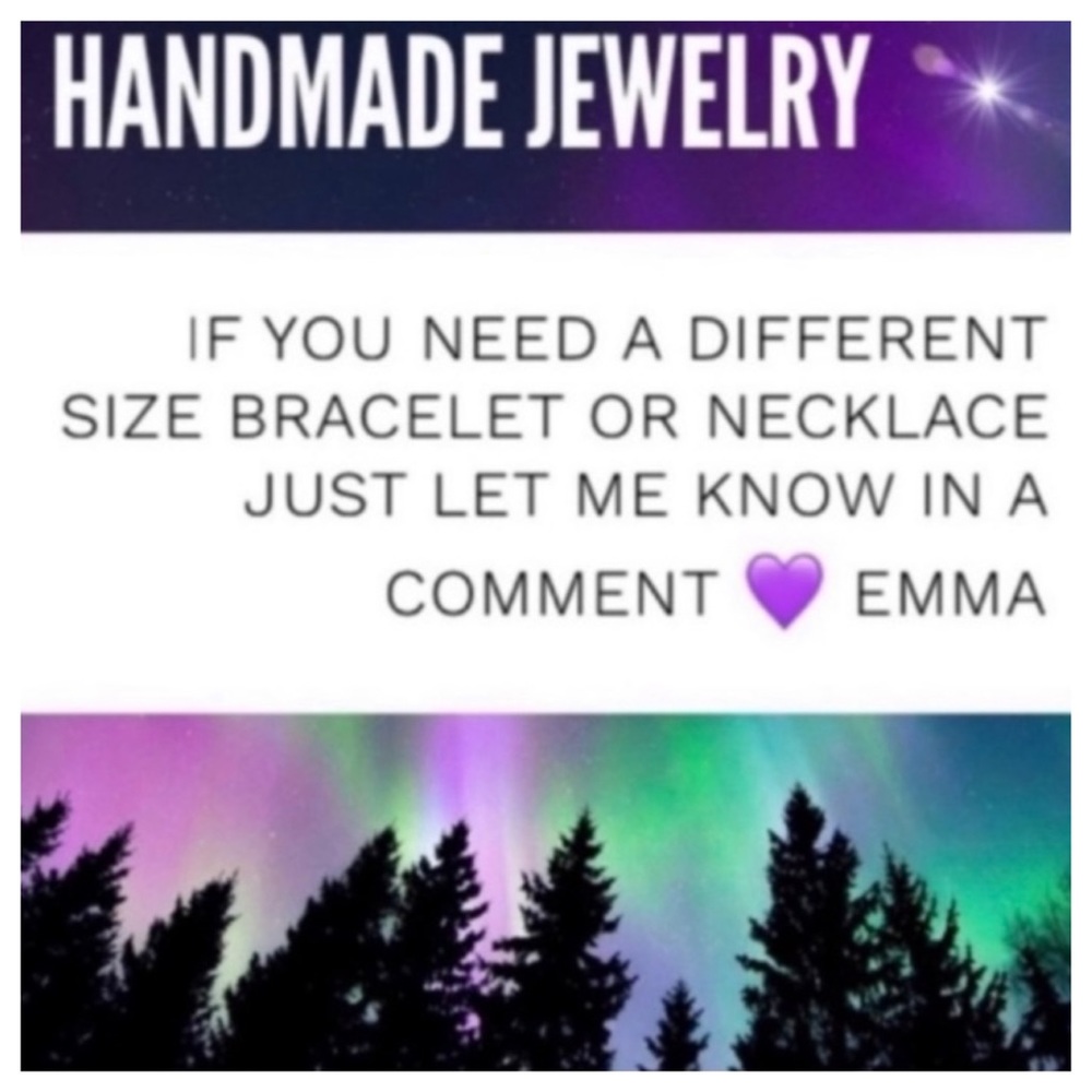 π΄ Men or women matte onyx & barbell bracelet - Picture 4 of 8